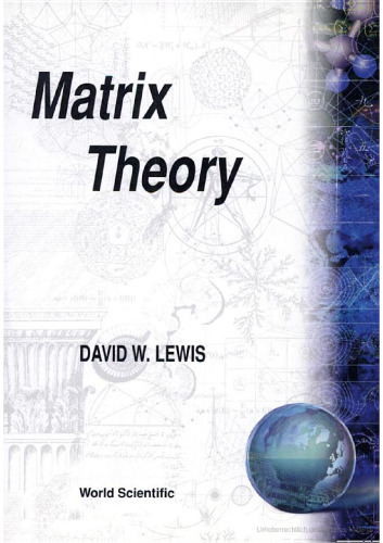 MATRIX THEORY