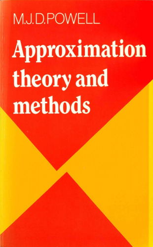 Approximation Theory and Methods