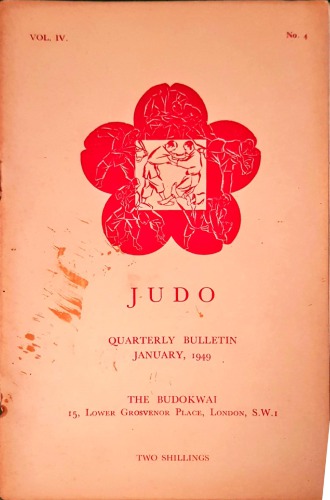 Judo Quarterly Bulletin Vol. 4 No. 4