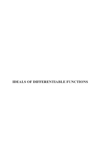 Ideals of Differentiable Functions