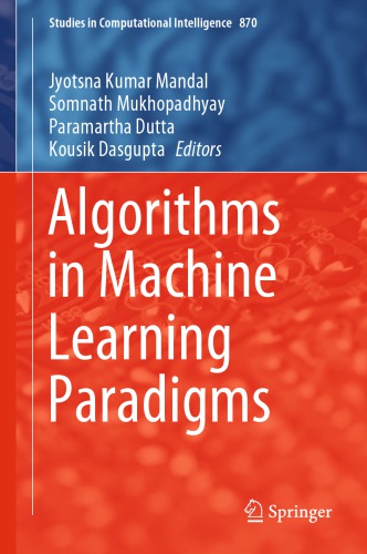 Algorithms In Machine Learning Paradigms