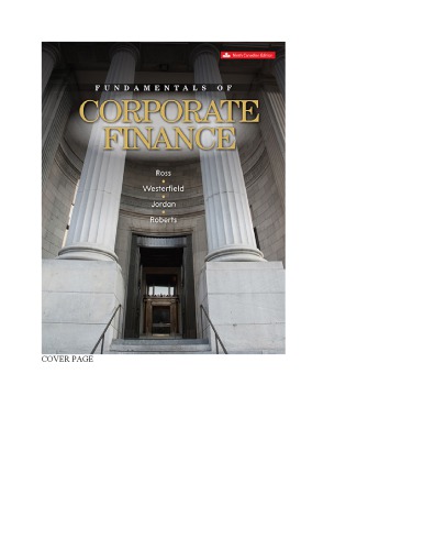 Fundamentals of Corporate Finance