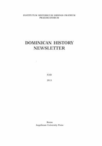 Dominican history newsletter