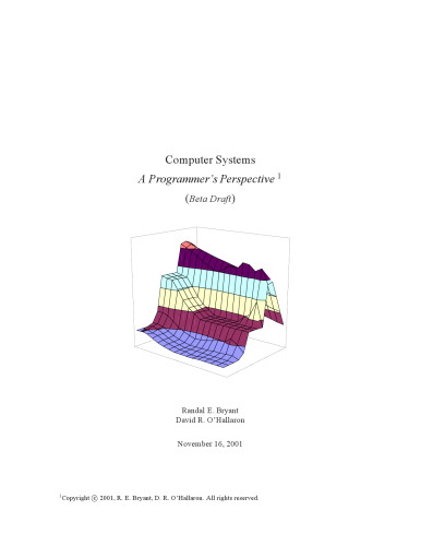 Computer Systems A Programmers Perspective