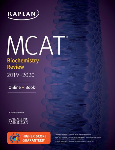 Kaplan MCAT Biochemistry Review 2019-2020