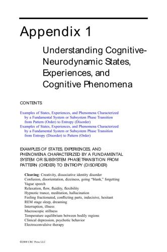 The Neurophysics of Human Behavior: Explorations at the Interface of the Brain, Mind, Behavior, and Information