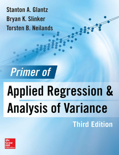 Primer of Applied Regression & Analysis of Variance