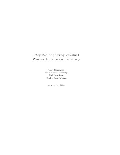 Integrated Engineering Calculus I & II