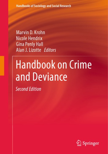 Handbook on Crime and Deviance