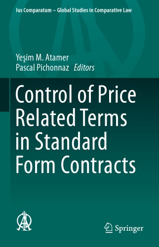 Control of Price Related Terms in Standard Form Contracts