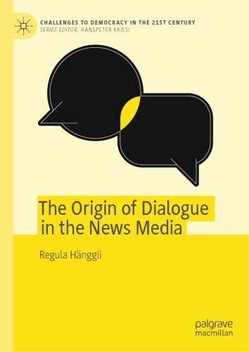 The Origin of Dialogue in the News Media