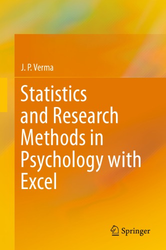 Statistics and Research Methods in Psychology with Excel