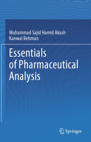 Essentials of Pharmaceutical Analysis