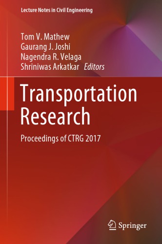 Transportation Research : Proceedings of CTRG 2017