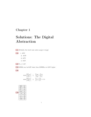 Digital Design Using VHDL: A Systems Approach Solution Manual