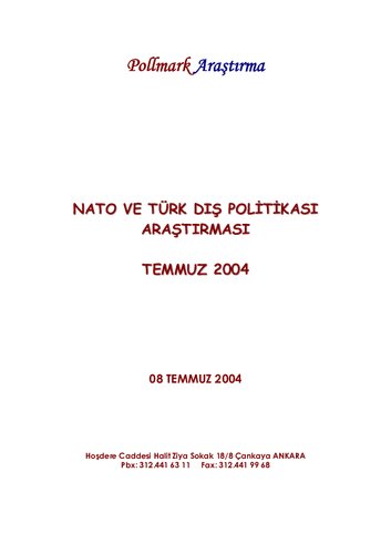 NATO ve Türk dış politikası (NATO and Turkish foreign policy)