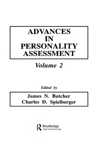 Advances in Personality Assessment : Volume 2