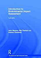 Introduction to environmental impact assessment