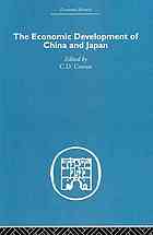 The economic development of China and Japan