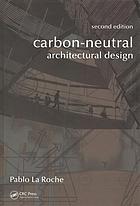 Carbon-neutral architectural design