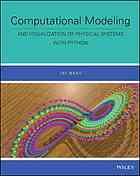 Computational modeling and visualization of physical systems with Python