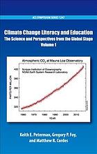 Climate change literacy and education