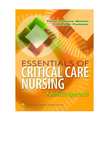 Essentials of Critical Care Nursing