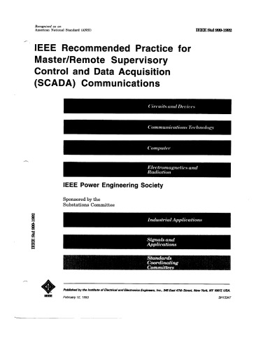 Recommended Practice For Scada Communications