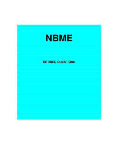 NBME Retired Questions