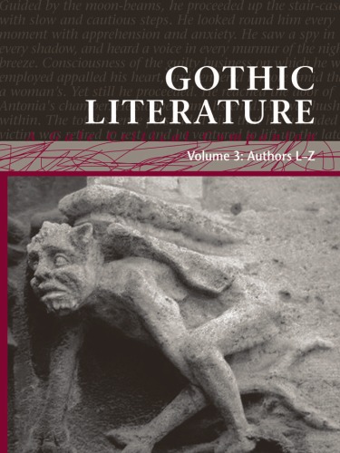 Gothic Literature- A Gale Critical Companion