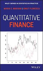 Quantitative finance