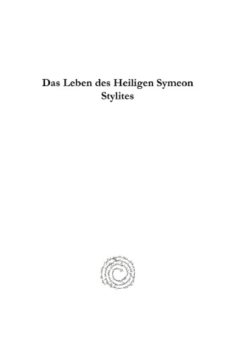 Das Leben des Heiligen Symeon Stylites