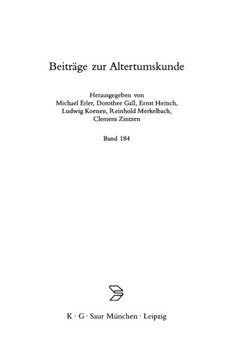 Die Christen und der Körper Aspekte der Körperlichkeit in der christlichen Literatur der Spätantike