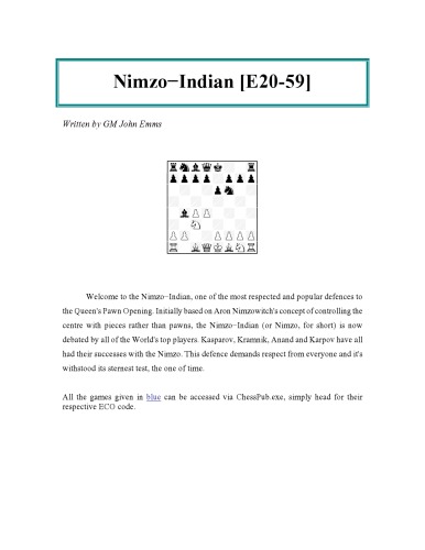 Nimzo-Indian Defence E20-E59