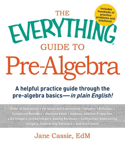 The Everything Guide to Pre-Algebra