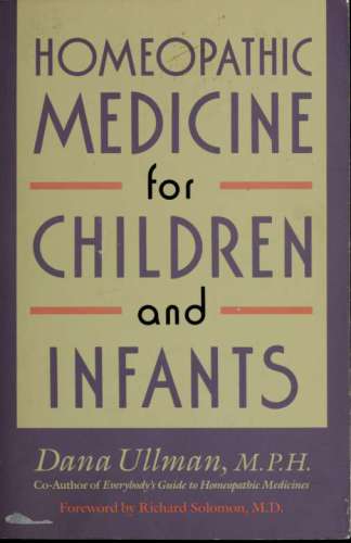 Homeopathic medicine for children and infants