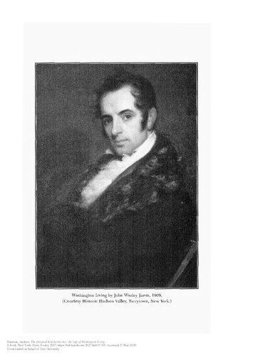 The original knickerbocker: the life of Washington Irving