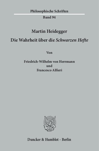 Martin Heidegger.: Die Wahrheit über die 