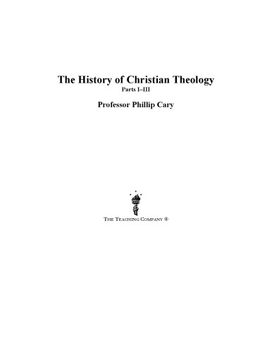 The history of Christian theology