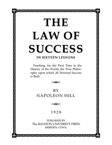 The Law of Success