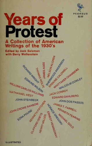 Years of protest : a collection of American writings of the 1930’s