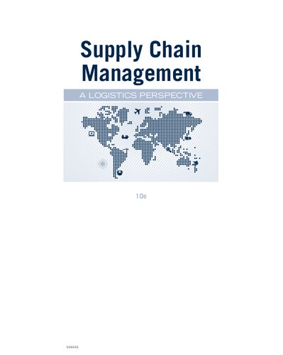 Supply Chain Management: A Logistics Perspective