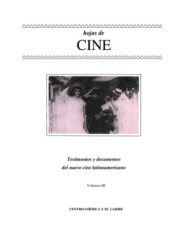 Hojas de cine: testimonios y documentos del nuevo cine latinoamericano