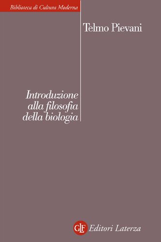 Introduzione alla filosofia della biologia