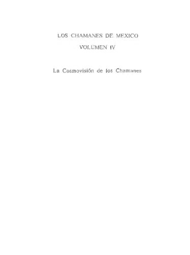 La cosmovisión de los chamanes