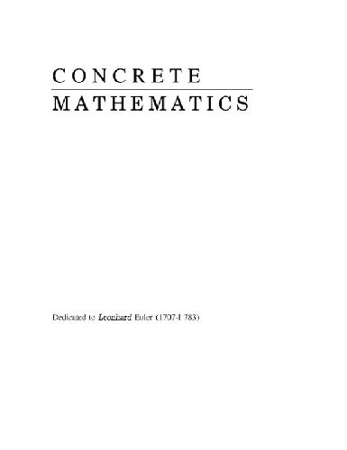 Concrete mathematics