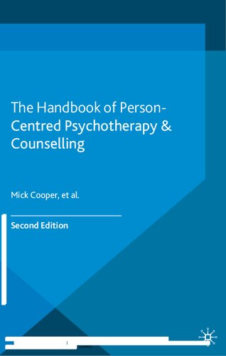 The Handbook of Person-Centred Psychotherapy & Counselling