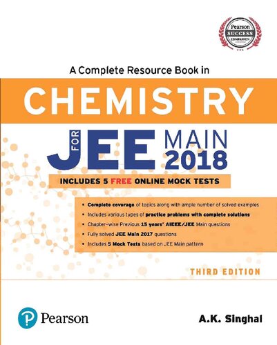 A Complete Resource Book in Chemistry for JEE Main 2018