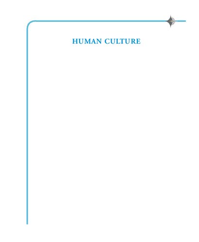 Human Culture: Highlights of Cultural Anthropology