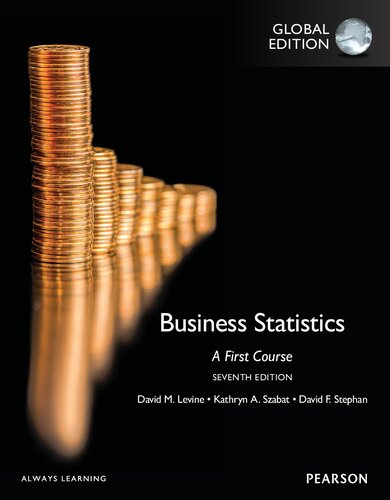 Business Statistics: A First Course